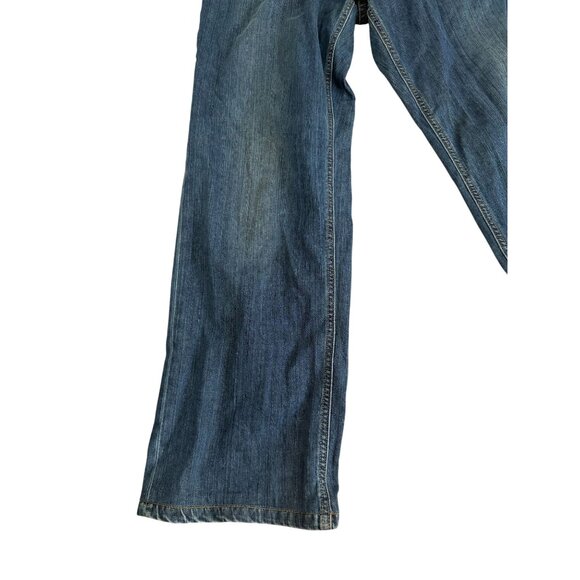 FACONNABLE Men's Medium Wash Straight Leg Modele 40 Jeans Size 35 x 30 - Picture 8 of 11